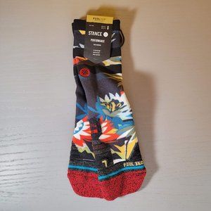 Stance Atelier Crew Height Performance Socks Unisex Size Small Multicolor